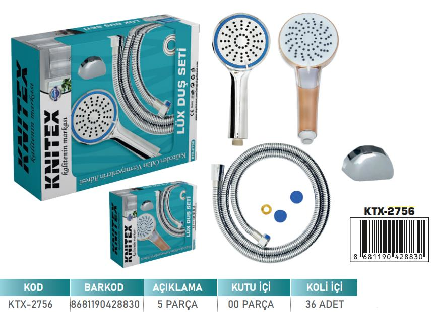 KNITEX-LÜX DUŞ SETİ KTX-2756