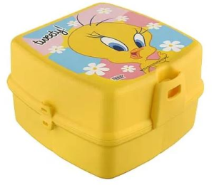 TUFFEX-TWEETY SMART BESLENME KUTUSU ÇİFT BÖLME (36) (LİSANSLI)
