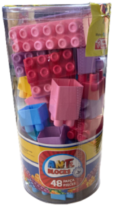 ASYA-ANT BLOCKS PASTEL AST.48 PRÇ. (50)