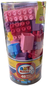 ASYA-ANT BLOCKS PASTEL AST.48 PRÇ. (50)