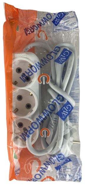 GLW- SLİM BAKIR 3 LÜ PRİZ 2 METRE (20)