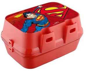 TUFFEX-SÜPERMAN MASTER BESLENME KUTUSU ÇİFT BÖLME (36) (LİSANSLI)