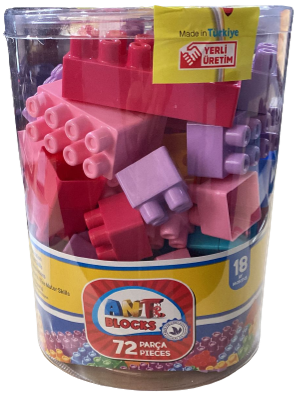 ASYA-ANT BLOCKS PASTEL AST.72 PRÇ. (36)