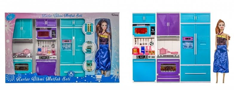 OYDAŞ-KARLAR ÜLKESİ 3LÜ DOLAP BEBEKLİ (10)