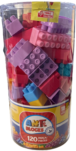 ASYA-ANT BLOCKS PASTEL AST.120 PRÇ. (24)