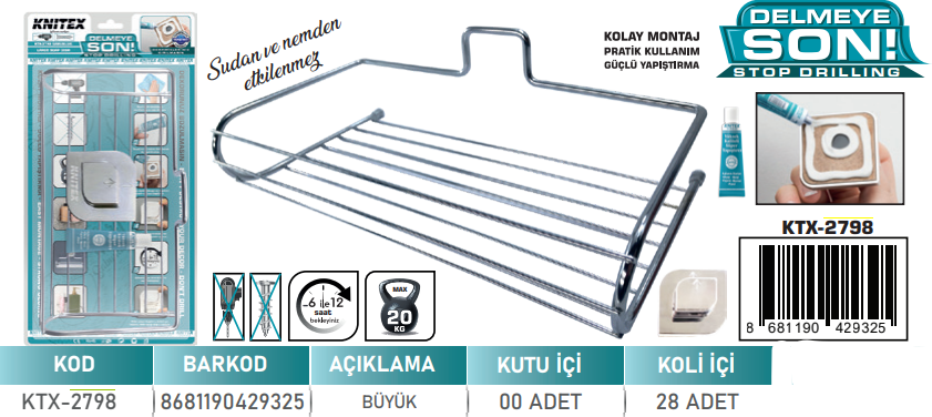 KNITEX-BÜYÜK SABUNLUK VKM KTX-2798