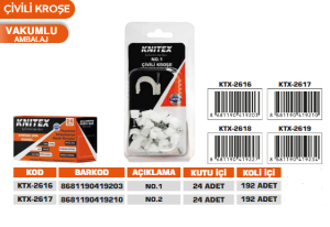 KNITEX-ÇİVİLİ KROŞE VKM NO:2 KTX-2617