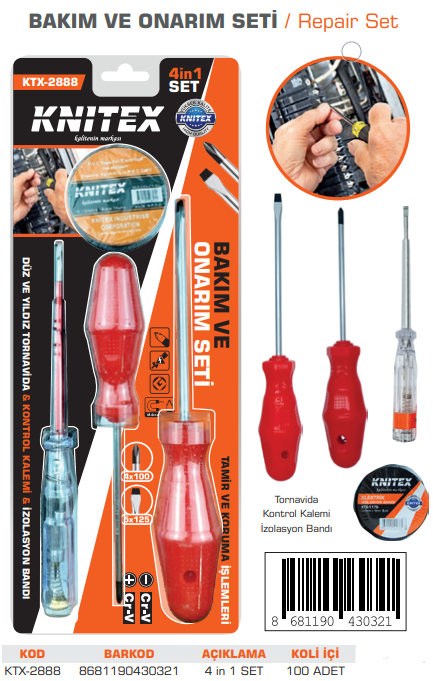 KNITEX-BAKIM VE ONARIM SETİ KTX-2888