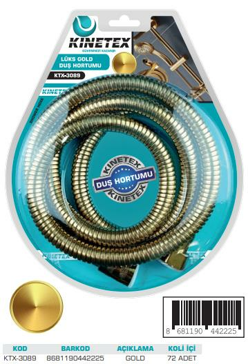 KNITEX-DUŞ HORTUMU GOLD VKM