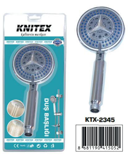 KNITEX-DUŞ BAŞLIĞI FONK VAKUMLU KTX-2345