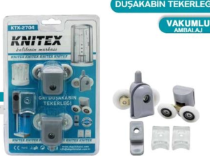 KNITEX-GRİ DUŞ KABİNİ TEKERLEĞİ KTX-2704