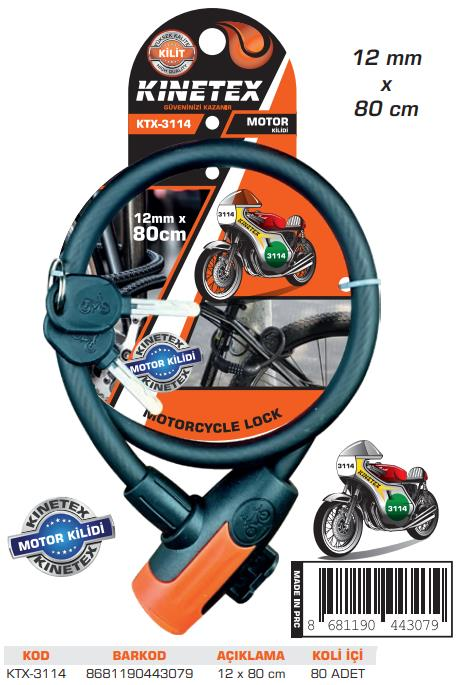 KNITEX-5-K MOTOR KİLİDİ 12*80 CM