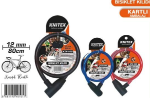 KNITEX-BİSİKLET KİLİDİ 12*80 CM KTX-100