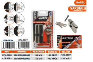 KNITEX- 68 MM BİLYALI BAREL KTX-2696