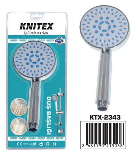 KNITEX-DUŞ BAŞLIĞI FONK VAKUMLU KTX-2343