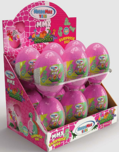 MMX-DİNOCRAX ÇATLAK YUMURTA PEMBE (72)