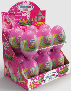 MMX-DİNOCRAX ÇATLAK YUMURTA PEMBE (72)