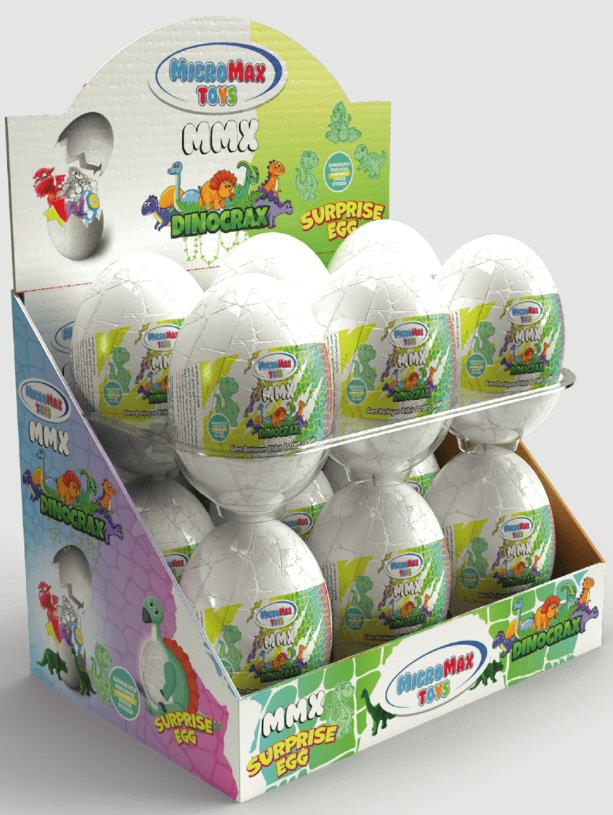 MMX-DİNOCRAX ÇATLAK YUMURTA BEYAZ (72)