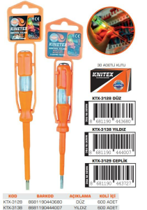 KNITEX-5-K ASKILI KONTROL KALEMİ YILDIZ