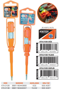 KNITEX-5-K ASKILI KONTROL KALEMİ YILDIZ