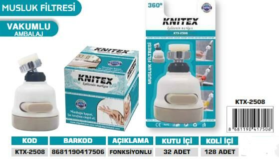 KNITEX-KÜBAR BAŞLIK UCU BEYAZ VKM KTX-2508