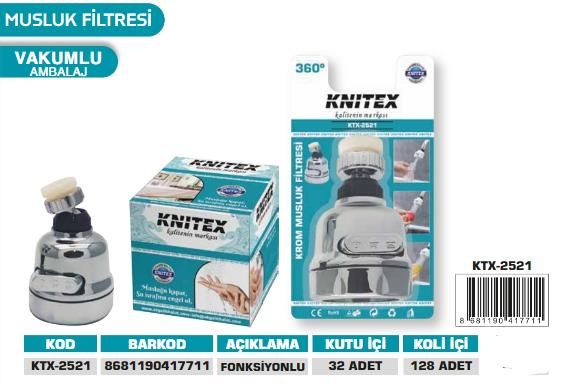 KNITEX-KÜBAR BAŞLIK UCU KROM VKM KTX-2521