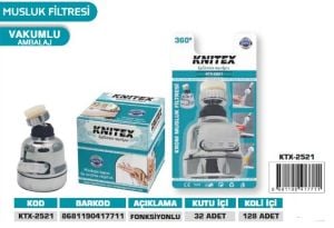 KNITEX-KÜBAR BAŞLIK UCU KROM VKM KTX-2521