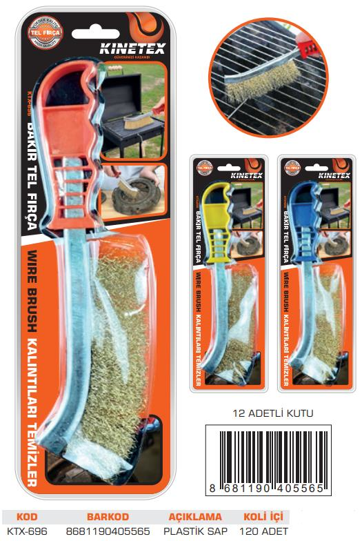 KNITEX-TEL FIRÇA DAR SAPLI VAKUMLU NO:6