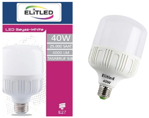 ELİT LED 40 W TORCH AMPUL*10