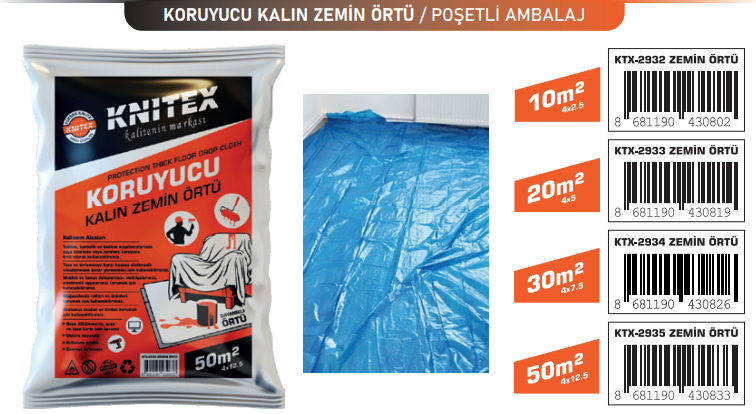 KNITEX-KALIN ZEMİN ÖRTÜSÜ 50 M