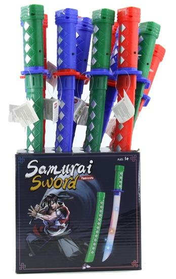 BRL-DİSPLAYDE 12''Lİ IŞIKLI KILIFLI SAMURAY KILICI (144)