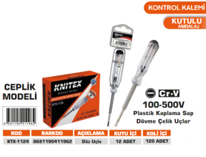 KNITEX-CEPLİK KONTROL KALEMİ ASKILI KTX-1124