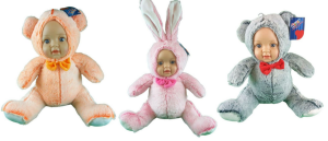 HALLEY-35 CM BEBEK YÜZLÜ HAYVANLAR*40