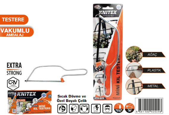 KNITEX-MİNİ KIL TESTERE VKM KTX-629