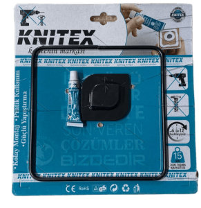 KNITEX-SİYAH LÜKS KARE HAVLULUK VKM
