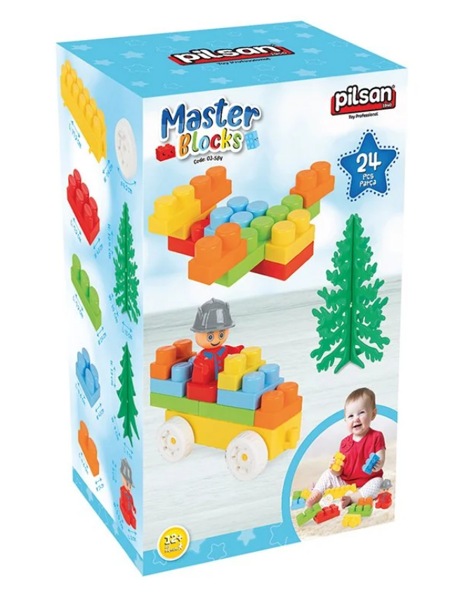 PİLSAN-MASTER BLOKLAR 24 PARÇA