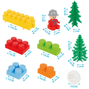 PİLSAN-MASTER BLOKLAR 24 PARÇA