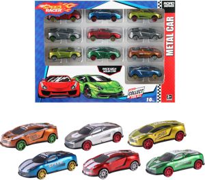 TOYSAN-TOYSAN 10 LU SPEED RACER METAL ARABA