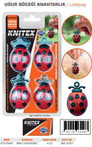 KNITEX-UĞUR BÖCEĞİ ANAHTARLIK VKM