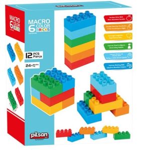 PİLSAN-MAKRO 6 RENKLİ TUĞLA BLOKLAR