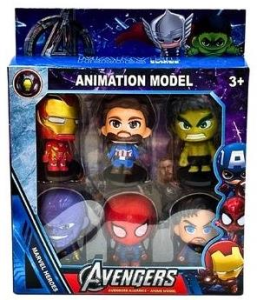 PJ-KUTULU KÜÇÜK 6 LI AVANGERS SET (96)