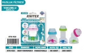 KNITEX- MUSLUK FİLİTRESİ PERVANELİ KTX-432