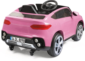 DOLU-GRAND SUV PEMBE 12V KUMANDALI AKÜLÜ ARABA