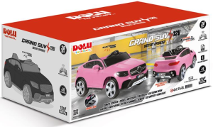 DOLU-GRAND SUV PEMBE 12V KUMANDALI AKÜLÜ ARABA