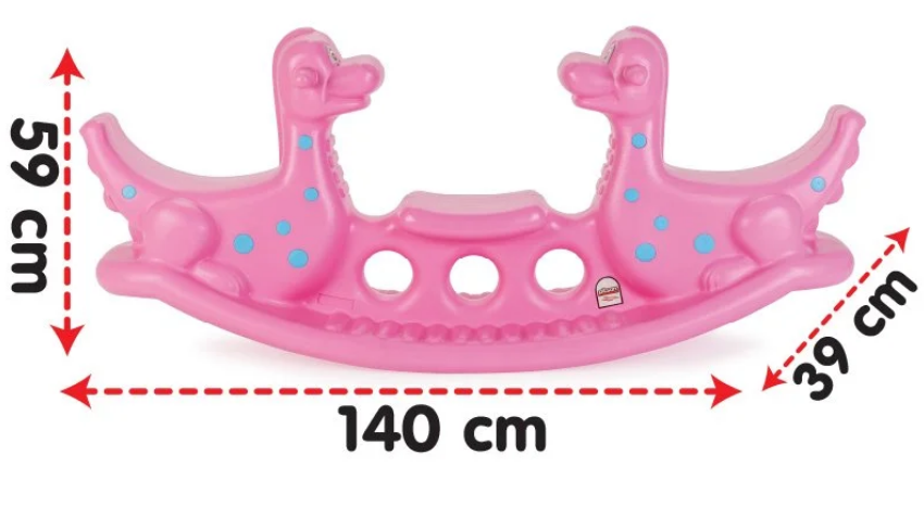 PİLSAN-DİNO TAHTEREVALLİ PEMBE