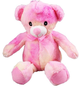 HALLEY-40 CM MAVİ- PEMBE AYI (50)