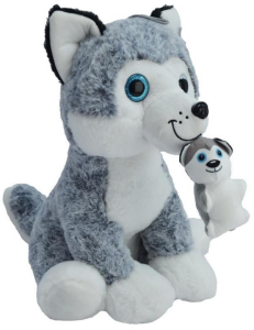 HALLEY-35 CM SESLİ YAVRULU KÖPEK (20)