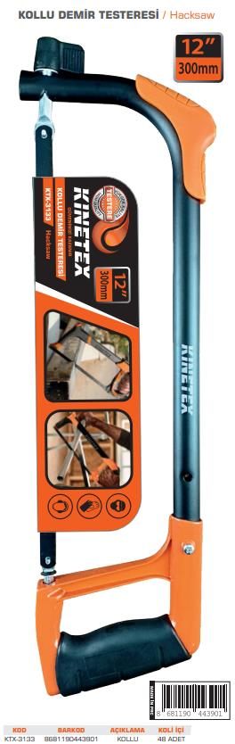 KNITEX-B-4 KOLLU DEMİR TESTERESİ