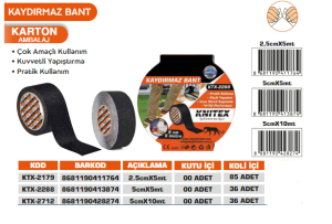 KNITEX - KAYDIRMAZ BANT 5CM*5MT KTX-2288