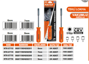 KNITEX - LOKMA TORNAVİDA 8 MM KTX-2715